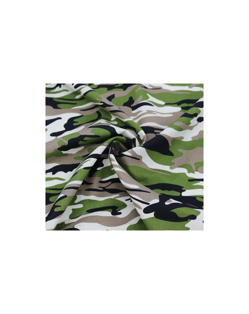 Militaire Vert/Gris/Blanc