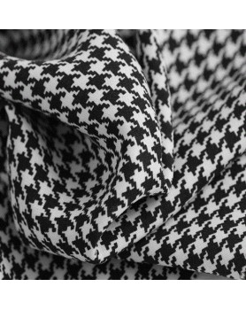 Tissu Noir et Blanc