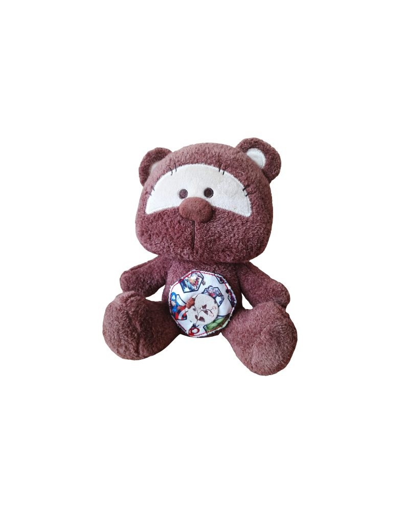 Peluche + 5 Protections De Gastrostomie