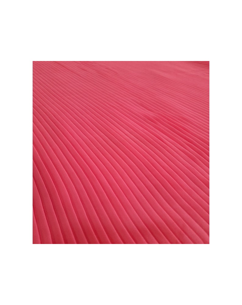 Tissu Plissé Rose