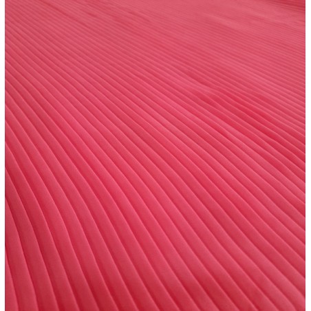 Tissu Plissé Rose