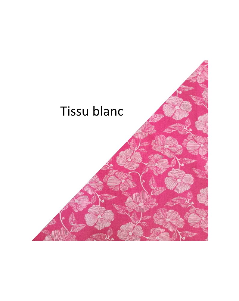 Duo Blanc / Fushia