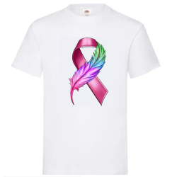 Tee-Shirt Blanc "Nœud Plume"