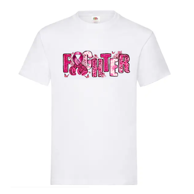 Tee-Shirt Blanc "Figther"