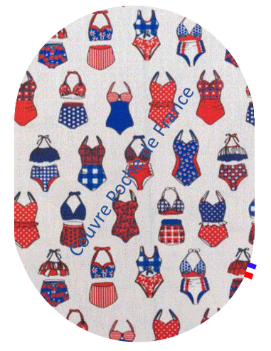 Tissu Motifs Maillots